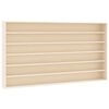 vidaXL Vitrina de colecție din lemn cu 6 rafturi 100x9x55 cm