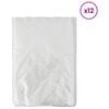 vidaXL Foaie de praf 12 buc. Transparent 400 x 500 cm HDPE