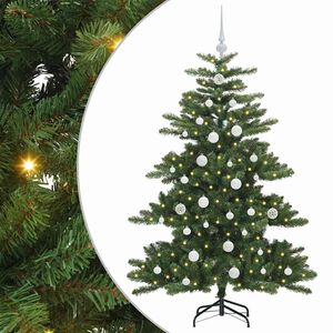 vidaXL Brad de Crăciun artificial cu ramuri articulare Verde 150 cm