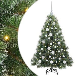 vidaXL Brad de Crăciun artificial Verde 120 cm PE și PVC