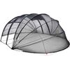 vidaXL Cort pentru piscină 640 x 432 x 205 cm Cu plasă Transparent