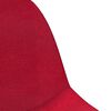 vidaXL Scaune de bucătărie pivotante, 4 buc., roșu vin, textil