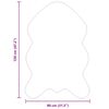 vidaXL Covor din Blană Faux de Iepure Olite Antracit 80 x 120 cm