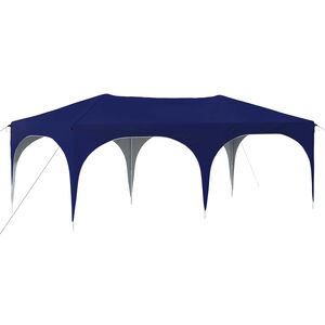 vidaXL Cort de Petrecere Pop-up albastru 575 x 288 x 245 cm