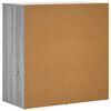 vidaXL Comode, 2 buc., gri sonoma, 79x38x80 cm, lemn compozit