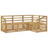 vidaXL Seturi de canapele 4 pcs Alb 185,5 x 126,5 x 73 cm