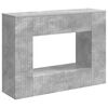 vidaXL Masă de consolă Gri Beton 101 x 29 x 74 cm Lemn prelucrat