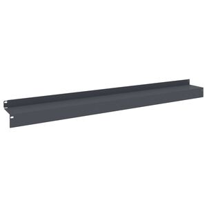 vidaXL Margine pentru gazon 10 buc. 100 x 10 x 8 cm Oțel Antracit