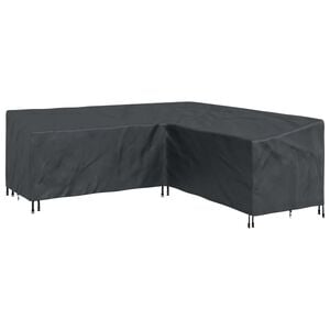 vidaXL Husă pentru mobilă Negru 235 x 235 x 85 cm Material Oxford 600D