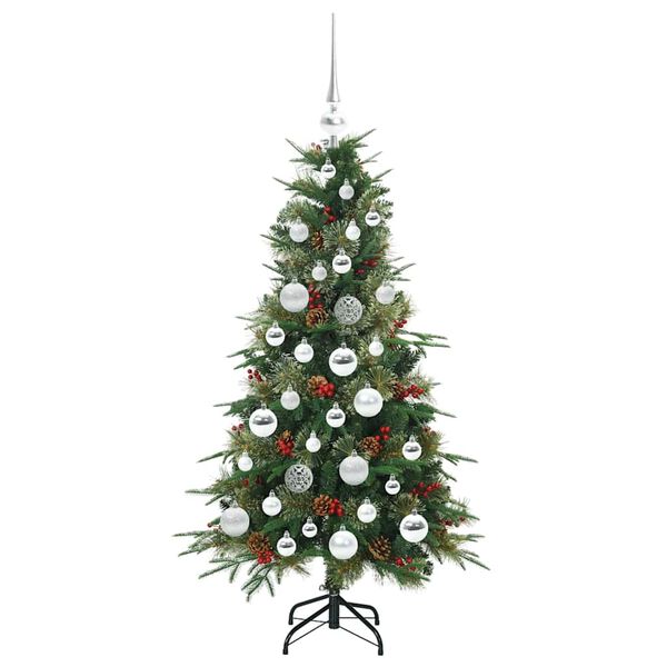 vidaXL Brad de Crăciun artificial cu ramuri articulare Verde 120 cm