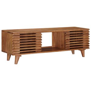 vidaXL Cabinet TV cu depozitare cu ușă natural 105 x 30 x 35 cm
