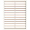 vidaXL Cadru de pat King Size, alb, 150x200 cm, lemn masiv