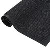 vidaXL Covoraș intrare, antracit cu dungi, 40x60 cm