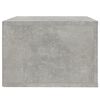 vidaXL Noptiere de perete, 2 buc., gri beton, 50x36x25 cm
