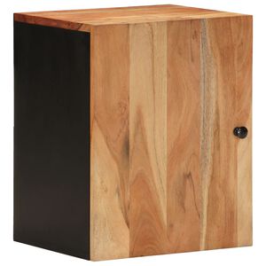 vidaXL Dulap de perete de baie, 38x33x48 cm, lemn masiv de acacia