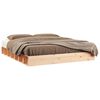 vidaXL Cadru de pat, 150x200 cm, lemn masiv, King Size