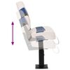 vidaXL Set cu scaun pentru barcă, pliabil, 2 piese, spătar &icirc;nalt