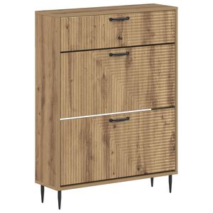 vidaXL Dulap pentru pantofi HAARLEM 78 x 24 x 103 cm Lemn prelucrat