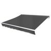 vidaXL Copertină pliabilă motorizată, antracit, 600 cm