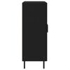 vidaXL Dulap, negru, 69,5x34x90 cm, lemn compozit