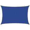 vidaXL P&acirc;nză parasolar, albastru dreptunghiular 3,5x5 m HDPE 160 g/m&sup2;