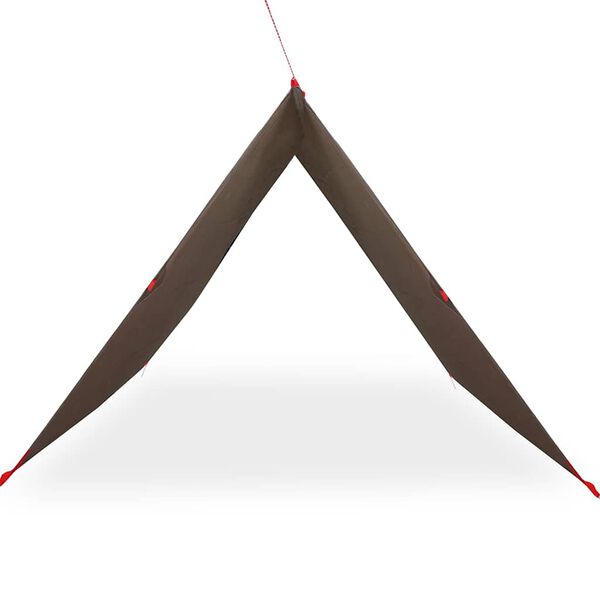 vidaXL Prelată de camping, maro, 306x306 cm, impermeabilă