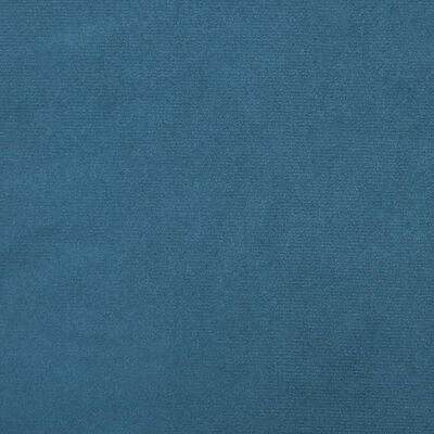 vidaXL Fotoliu, albastru, 63x76x80 cm, catifea