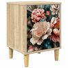 vidaXL Dulap de noapte BORNE Stejar Sonoma 36 x 33 x 50 cm