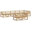 vidaXL Set de canapele de exterior 8 pcs Alb 404 x 166,5 x 73 cm