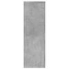 vidaXL Suport de plante, gri beton, 33x33x100 cm, lemn prelucrat
