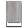 vidaXL Noptiere, 2 buc., gri sonoma, 40x30x50 cm, lemn compozit