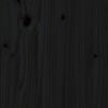 vidaXL Uși de bucătărie de exterior, MEPPEL, negru, 50x9x82 cm, lemn masiv pin