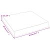 vidaXL Blat masă 40x40x(2-6) cm lemn stejar netratat contur organic