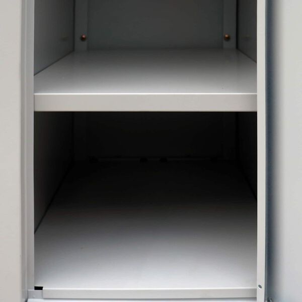 vidaXL Dulap de locker Gri 45 x 90 x 180 cm