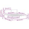 vidaXL Cadru de pat Gri deschis 180 x 200 cm Lemn de pin masiv