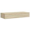 vidaXL Dulap de perete cu sertar, stejar, 60x23,5x10 cm, MDF