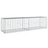 vidaXL Coș gabion cu capac, 200x50x50 cm, fier galvanizat