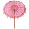 vidaXL Parasol Balinez Roz 215 x 215 x 260 cm