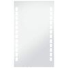 vidaXL Oglindă cu LED de perete de baie, 60 x 100 cm