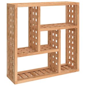 vidaXL Dulap de perete, 49x15x49 cm, lemn masiv de nuc