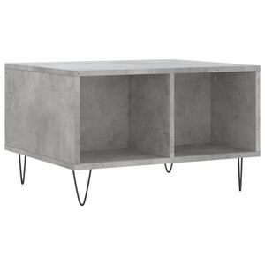 vidaXL Măsuță de cafea, gri beton, 60x50x36,5 cm, lemn compozit
