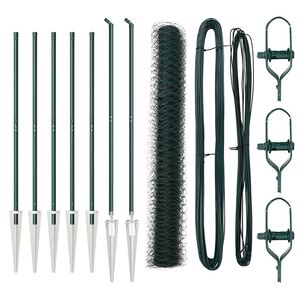 vidaXL St&acirc;lp de gard. Verde