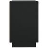 vidaXL Dulap, negru, 102x35x55 cm, lemn prelucrat