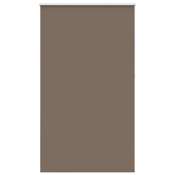vidaXL Jaluzea cu role opace cafea 140x210 cm lățime material 136,6 cm
