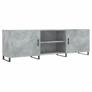 vidaXL Comodă TV, gri beton, 150x30x50 cm, lemn compozit