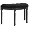 vidaXL Bancă, negru, 81,5x41x49 cm, catifea