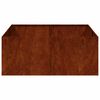 vidaXL Jardinieră Rusty 100x100x40 cm Oțel pentru intemperii