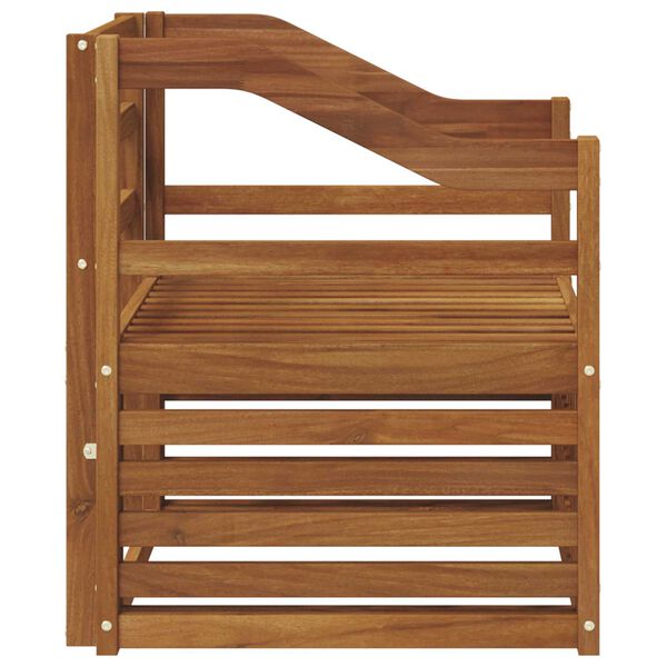 vidaXL Set de canapele de exterior natural 67 x 63 x 73 cm