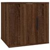 vidaXL Dulap TV montat pe perete, stejar maro, 40x34,5x40 cm