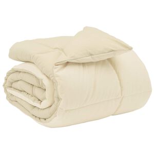 vidaXL Duvet de iarnă 135 x 200 cm Iarnă Microfibră (100% poliester)
